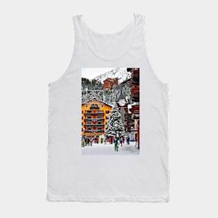 Les Arcs Arc 1950 French Alps France Tank Top